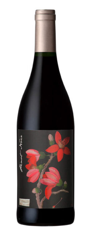 botanica wines mary delaney collection wine bottle with red flowers